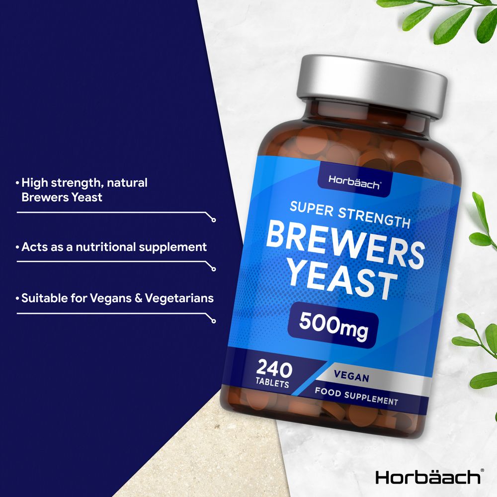 Brewers Yeast 500 mg | 240 Tablets