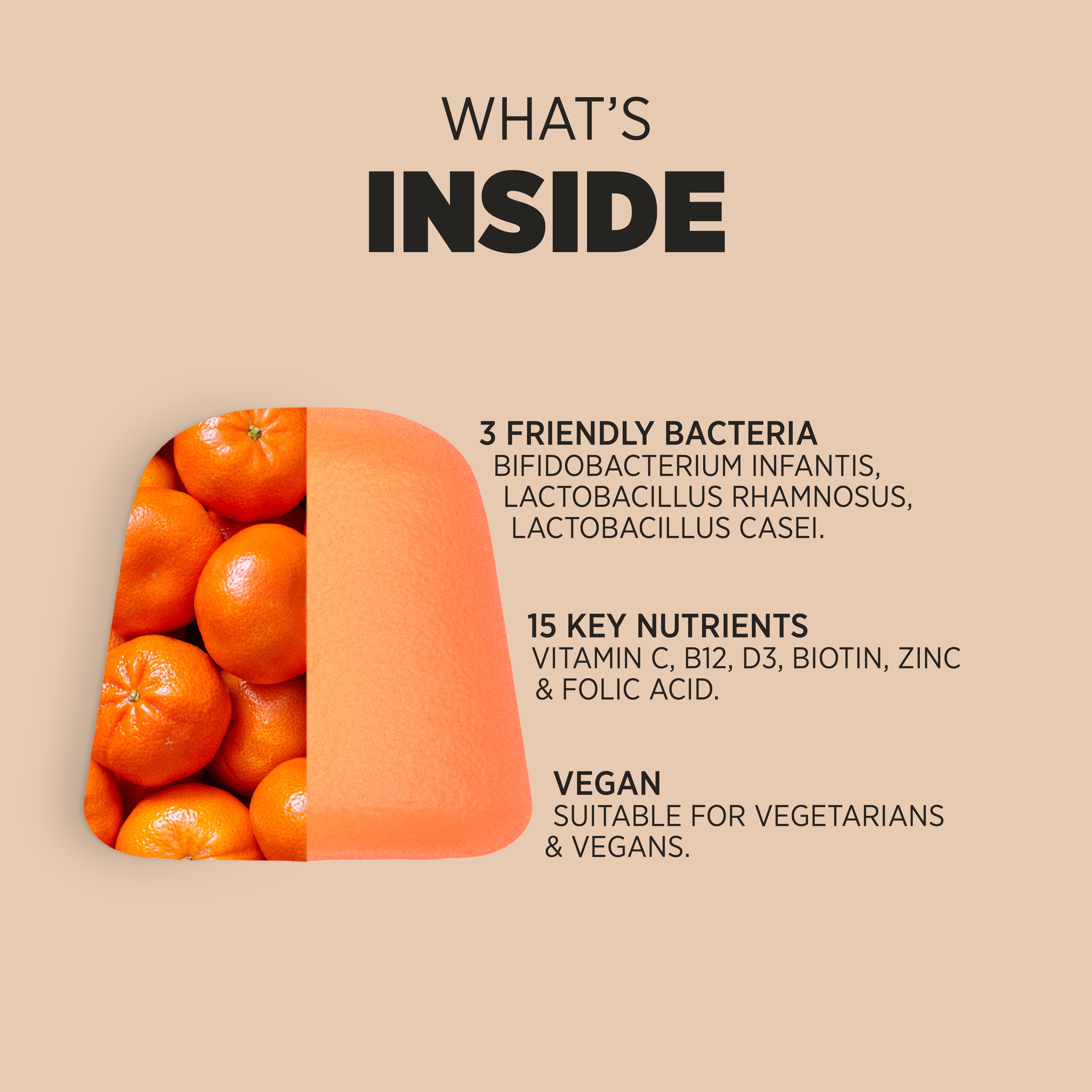 Multivitamins and Probiotic for Teens | 60 Gummies
