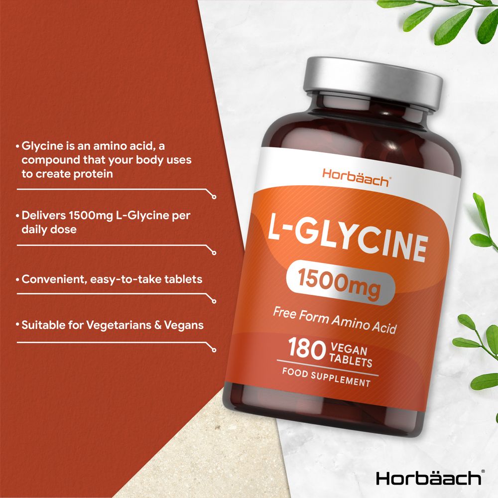 L-Glycine 1500 mg | 180 Tablets
