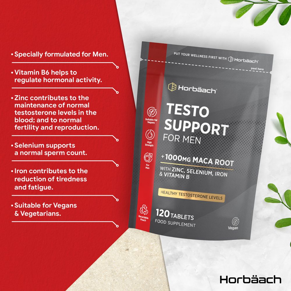 Hormone Support Complex for Men | 120 Tablets