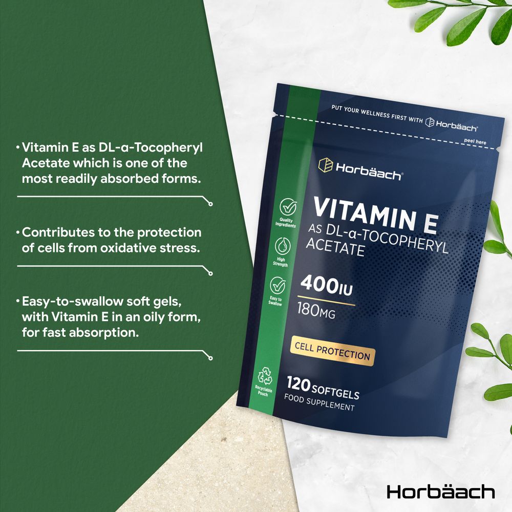 Vitamin E 400 IU | 120 Softgels