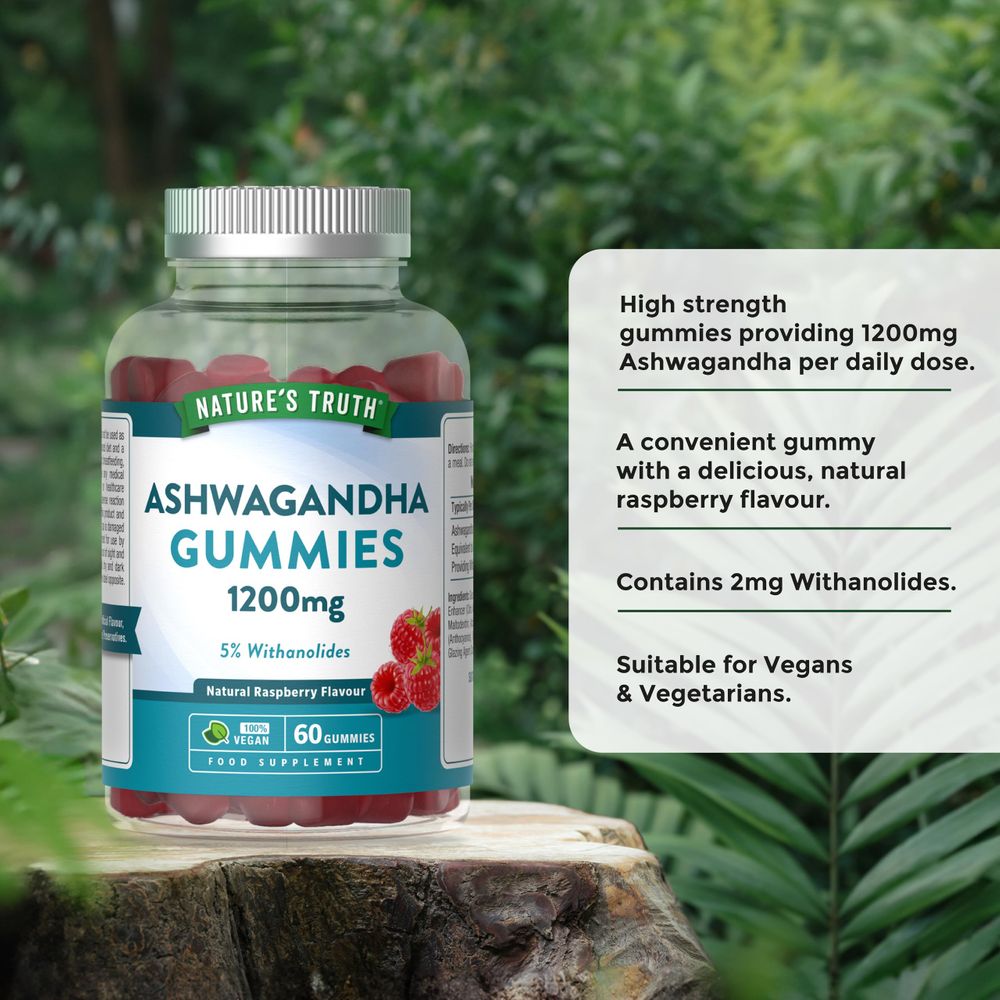 Ashwagandha 1200 mg | 60 Gummies