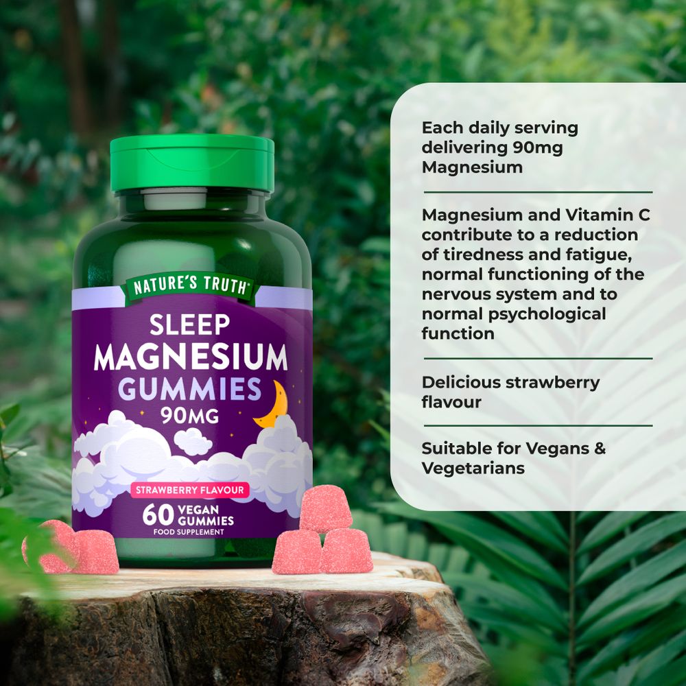 Magnesium Citrate 90 mg | 60 Gummies