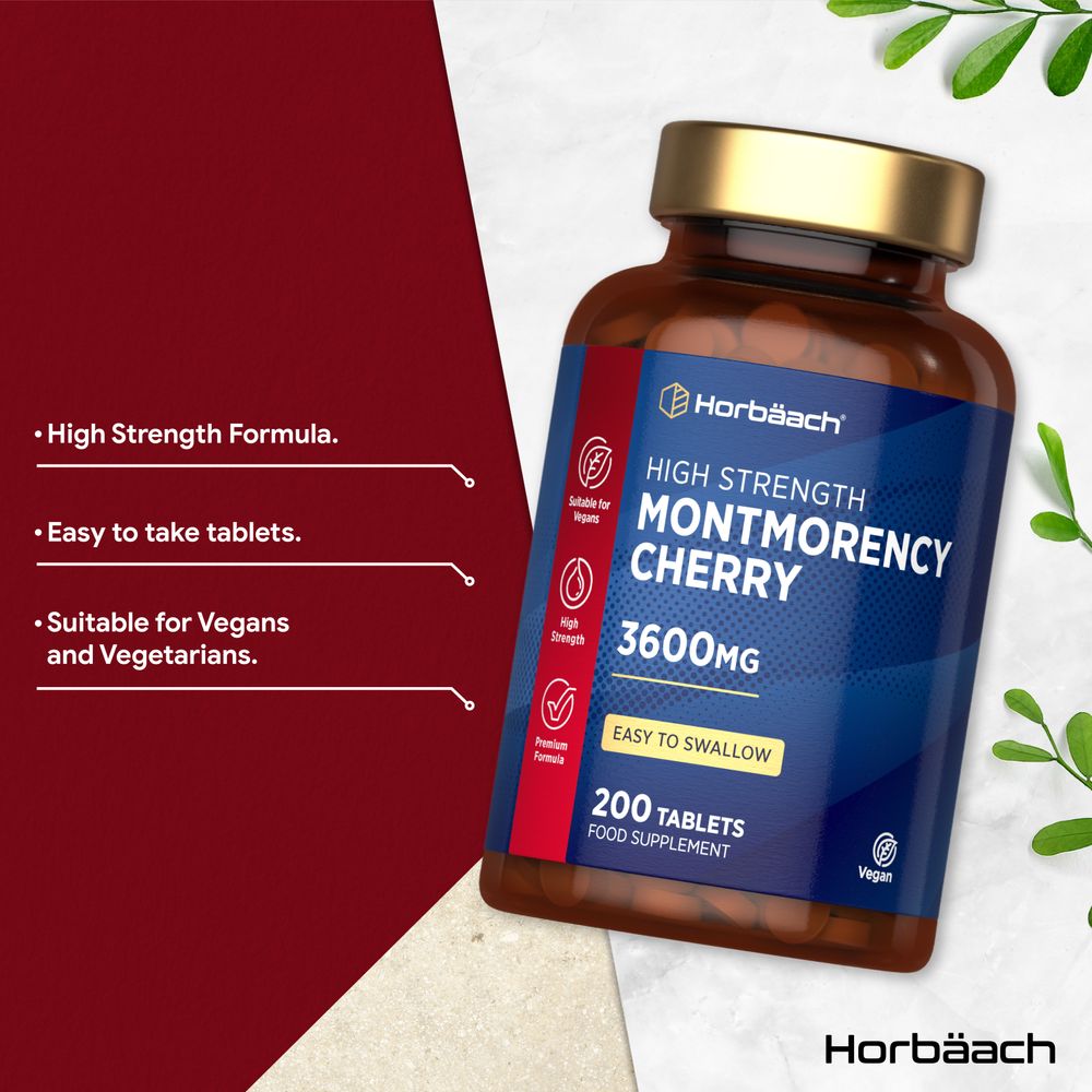 Montmorency Cherry 3600 mg | 200 Tablets