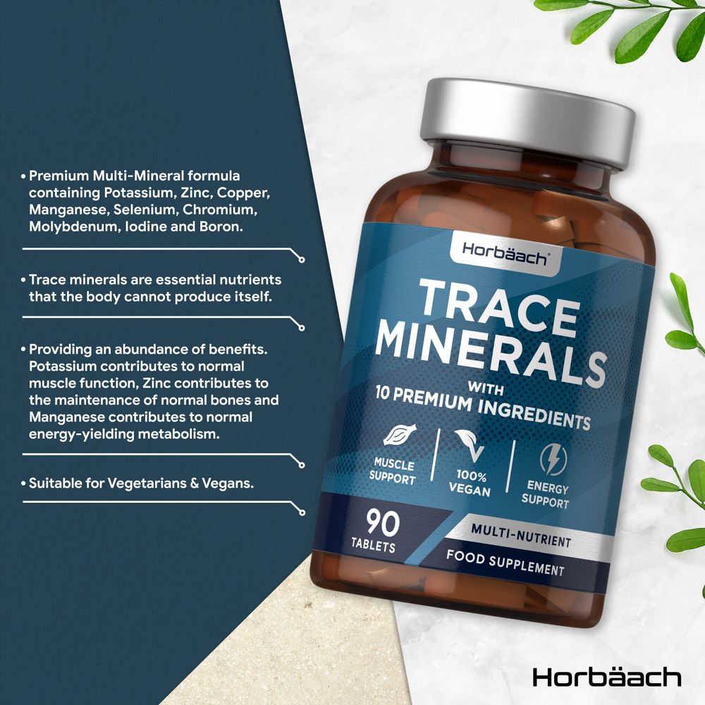 Trace Minerals | 90 Tablets