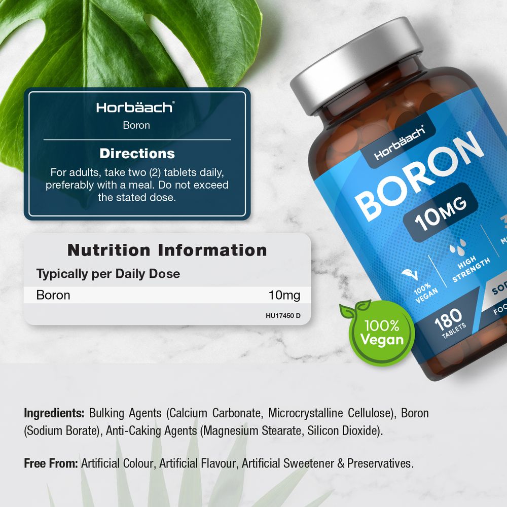 Boron 10 mg | 180 Tablets