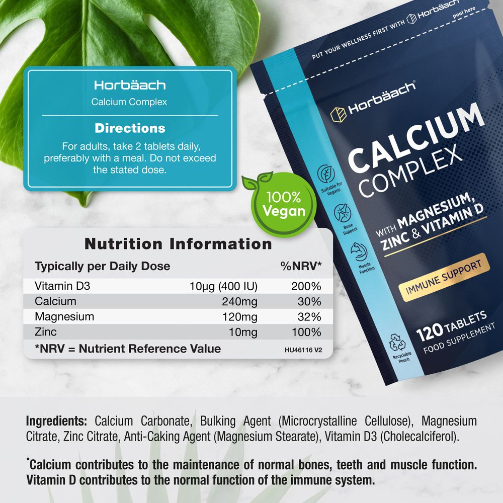 Calcium Complex | 120 Tablets