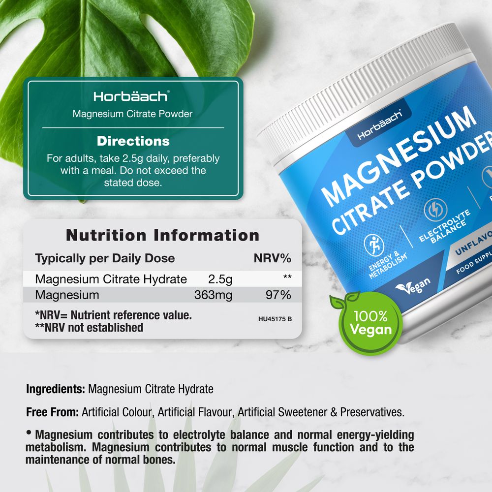 Magnesium Citrate Powder | 250 g