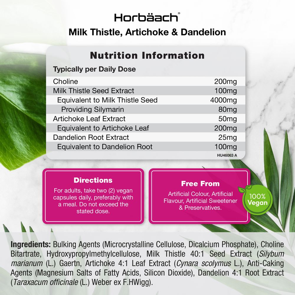 Milk Thistle Complex 4500 mg | 120 Capsules