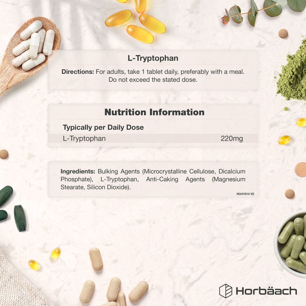 L-Tryptophan 220 mg | 120 Tablets
