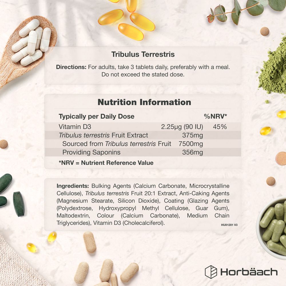 Tribulus Terrestris 7500 mg | 120 Tablets
