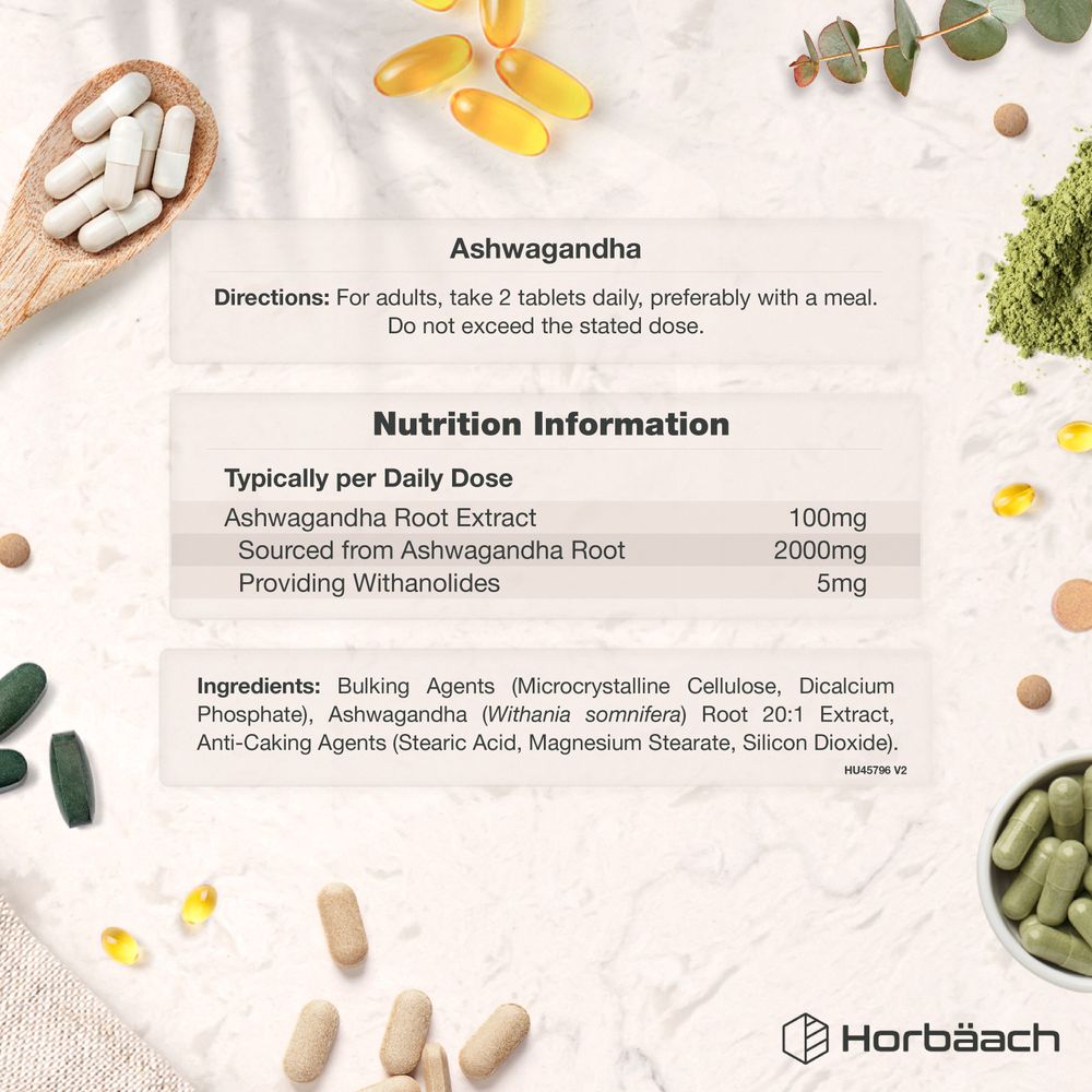 Ashwagandha 2000 mg | 365 Tablets