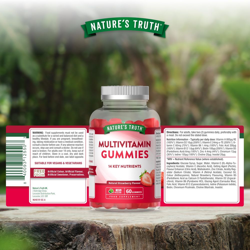 Multivitamins for Adults | 60 Gummies