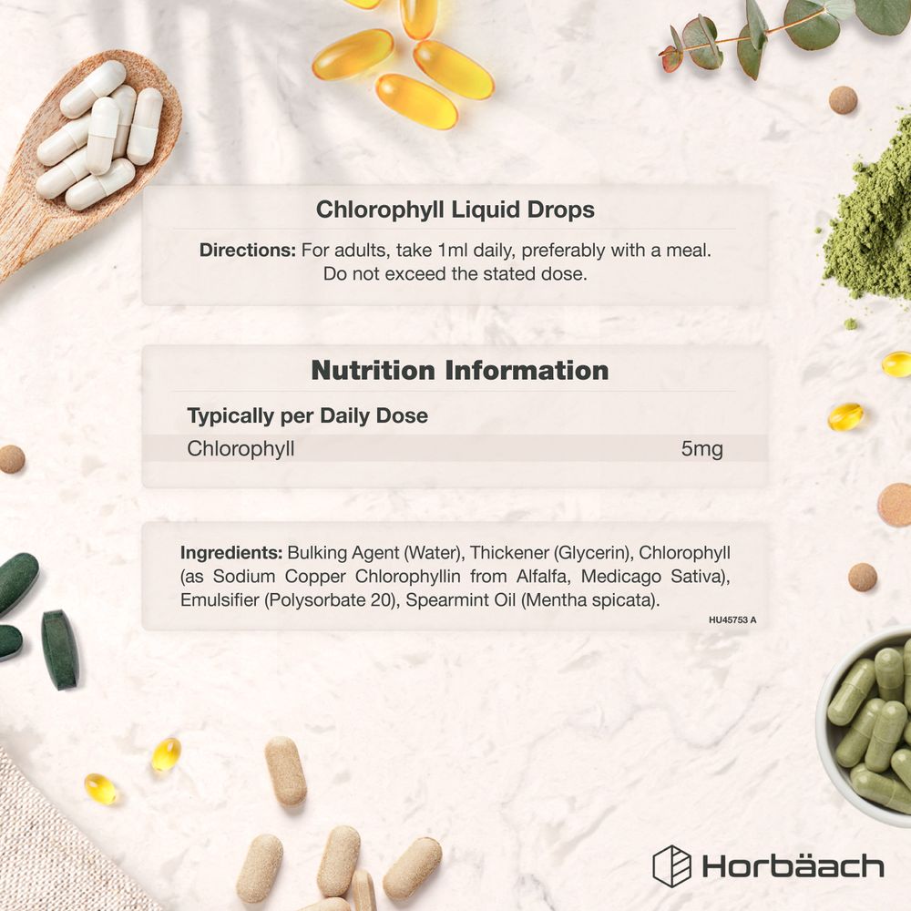 Chlorophyll Liquid 5 mg | 100 mL