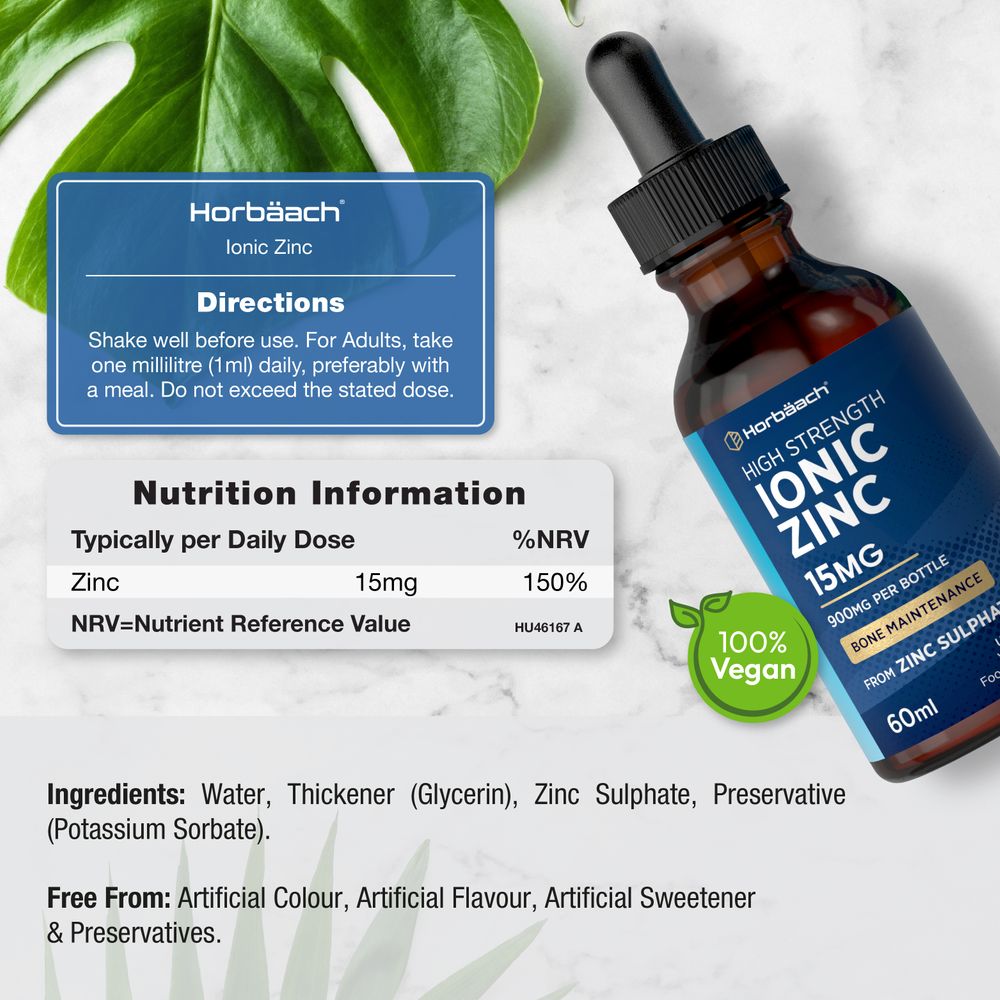 Ionic Zinc Liquid 15 mg | 60 mL