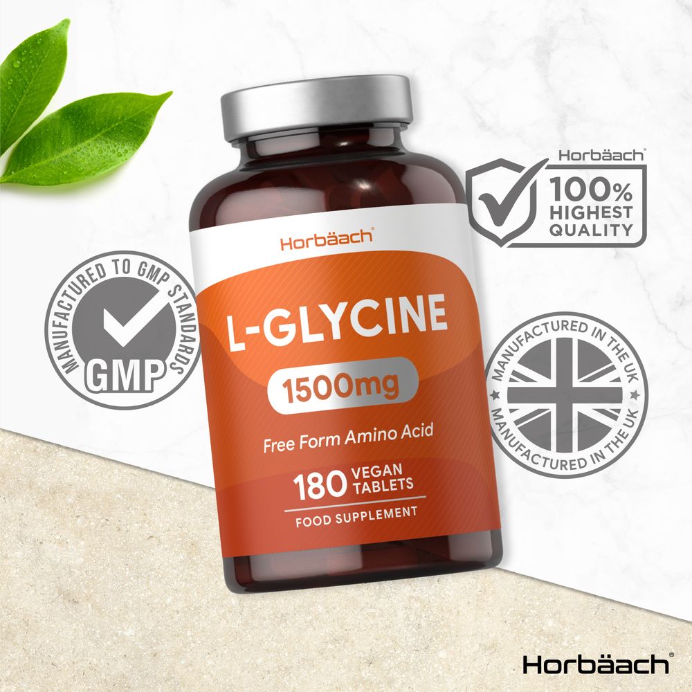 L-Glycine 1500 mg | 180 Tablets