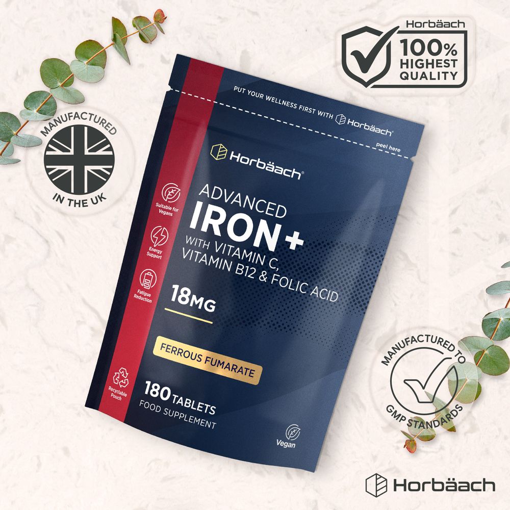 Iron Complex 18 mg | 180 Tablets