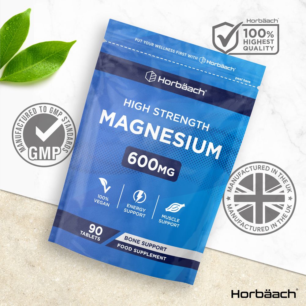 Magnesium 600 mg | 90 Tablets