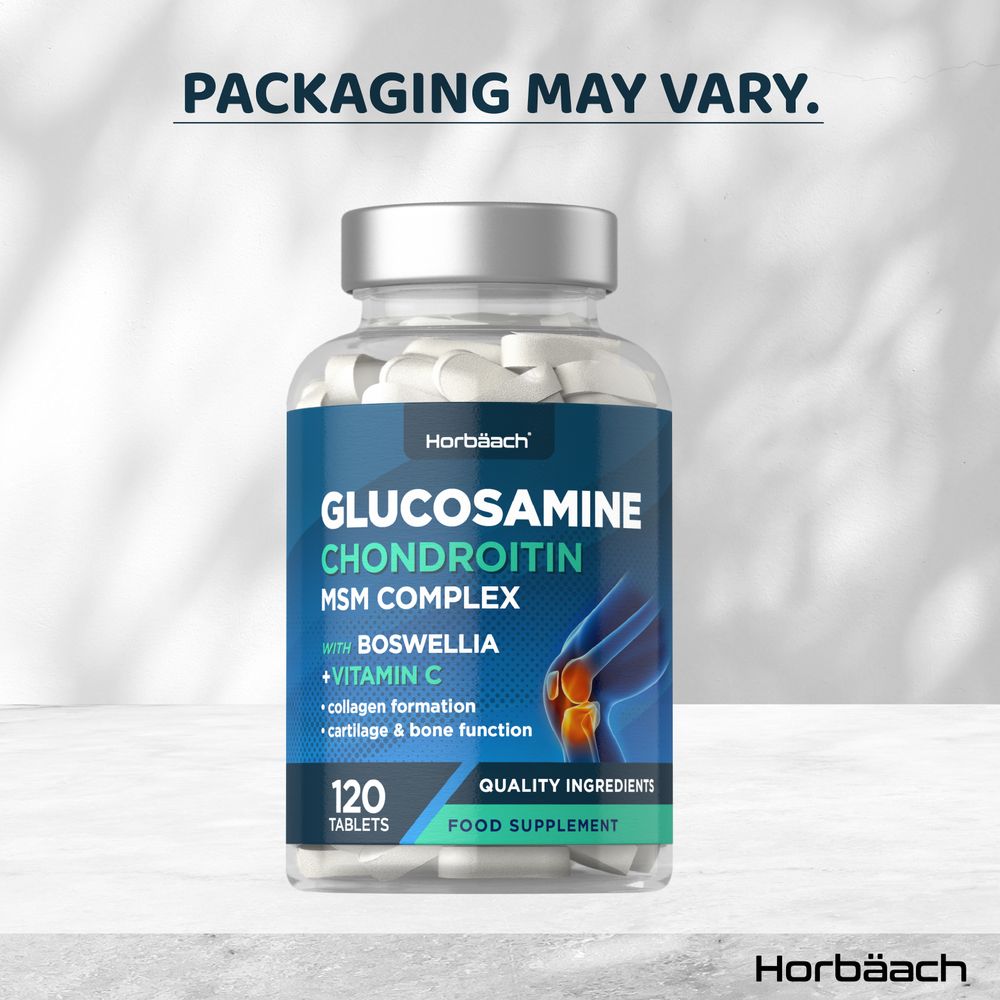 Glucosamine and Chondroitin MSM Complex | 120 Tablets