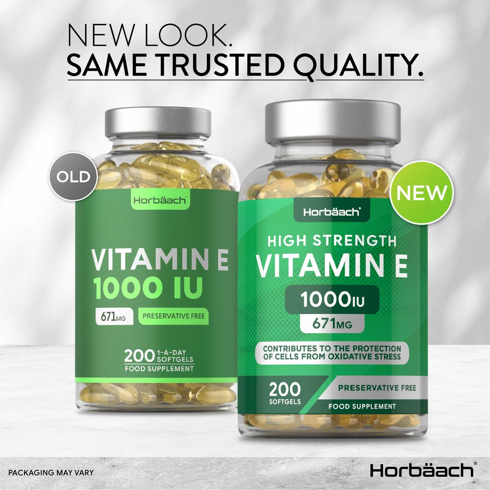 Vitamin E 1000 IU | 200 Softgels