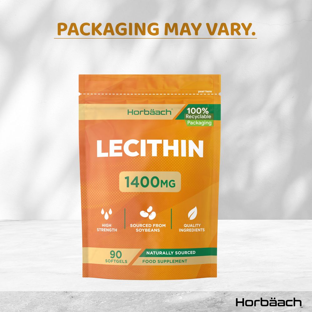 Soy Lecithin 1400 mg | 90 Softgels