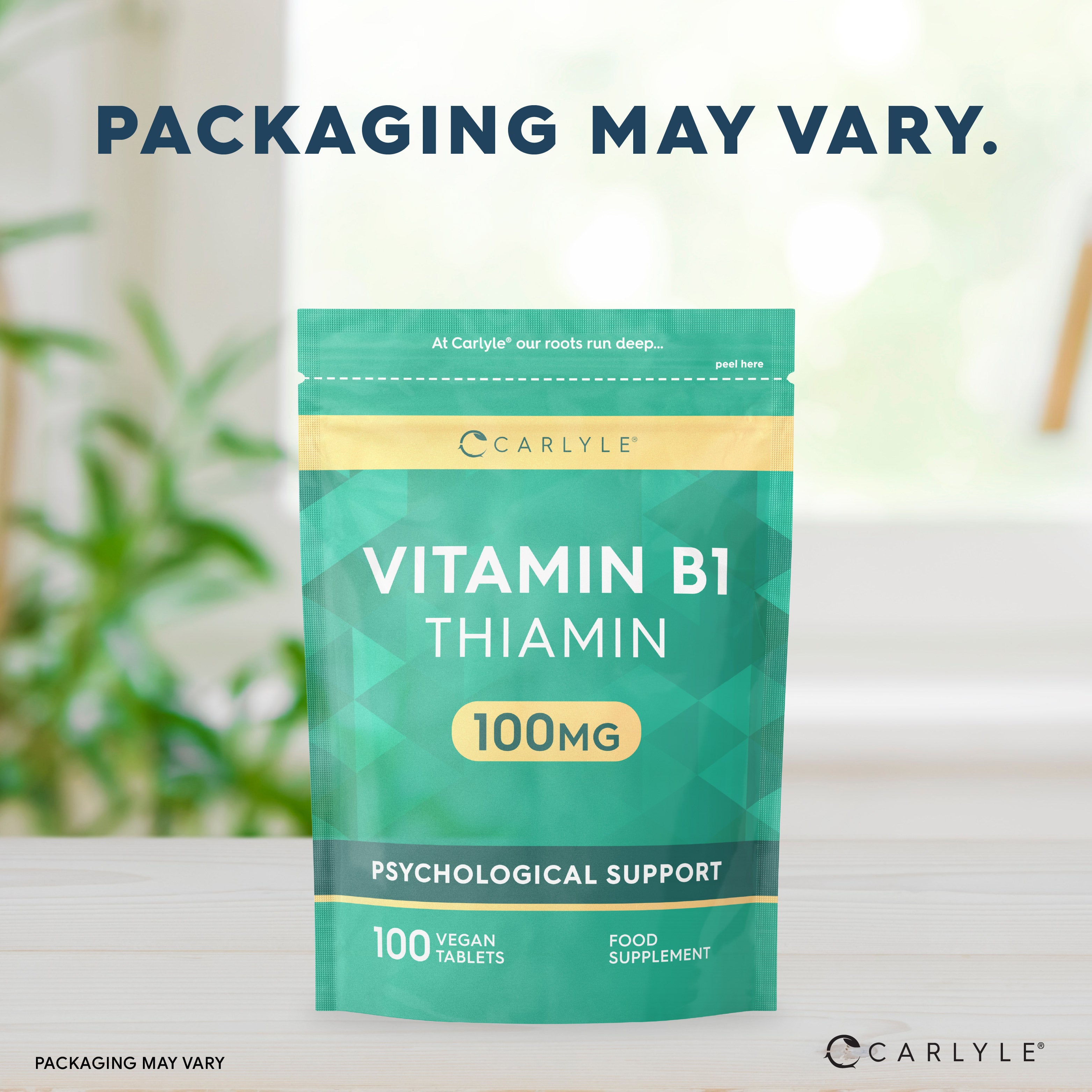 Vitamin B1 Thiamin 100 mg | 100 Tablets