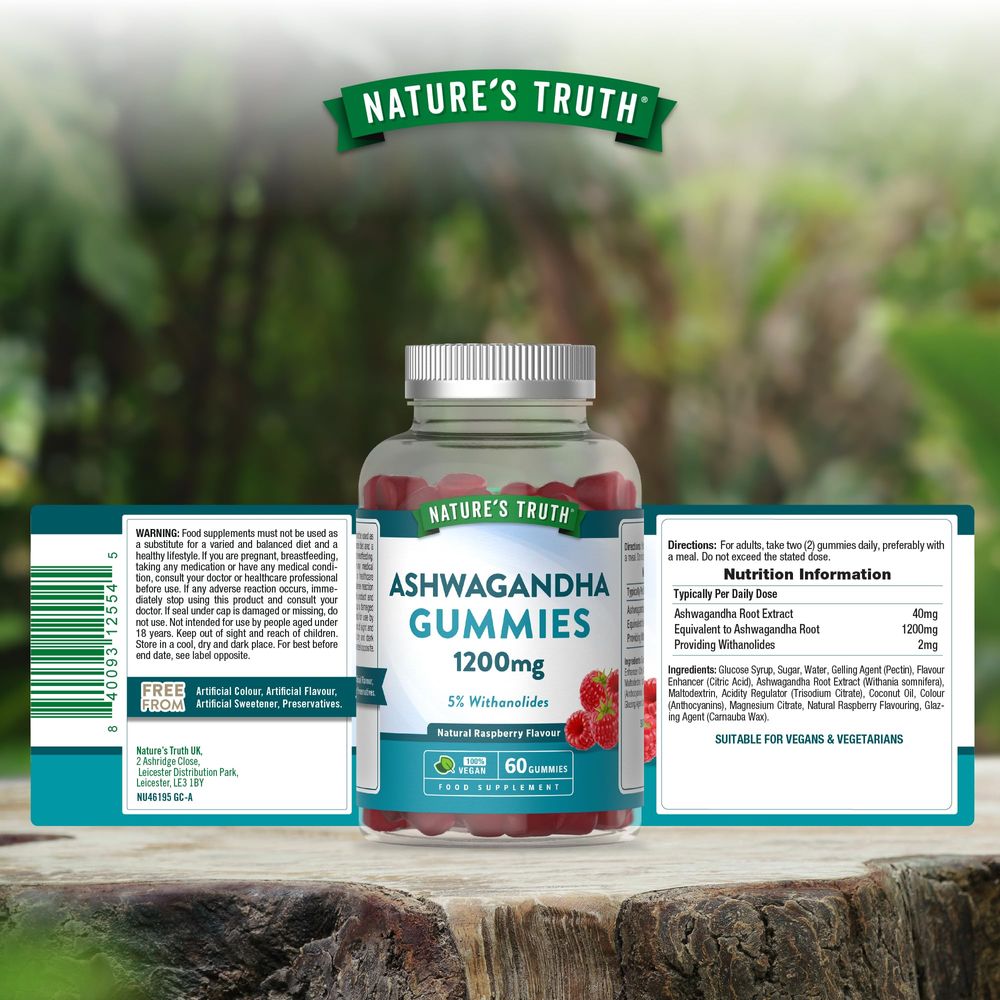 Ashwagandha 1200 mg | 60 Gummies