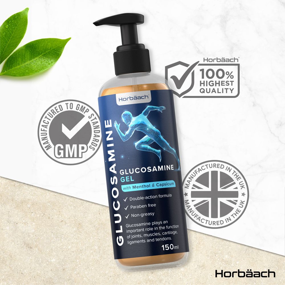 Glucosamine Gel with Menthol and Capsicum | 150 mL