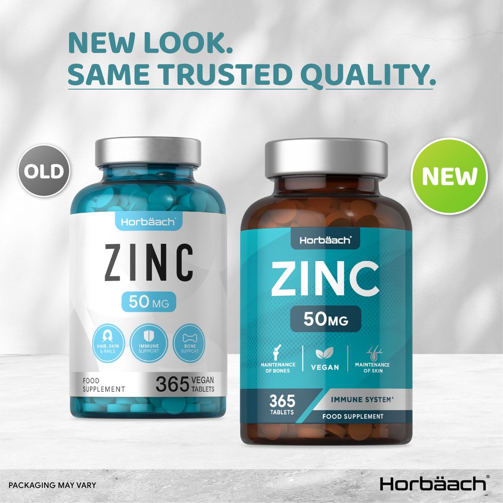 Zinc 50 mg | 365 Tablets