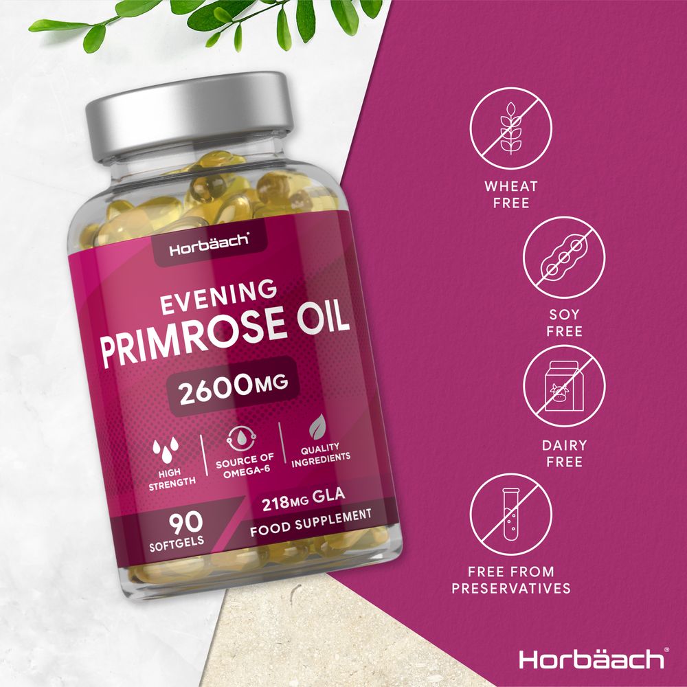 Evening Primrose Oil 2600 mg | 90 Softgels