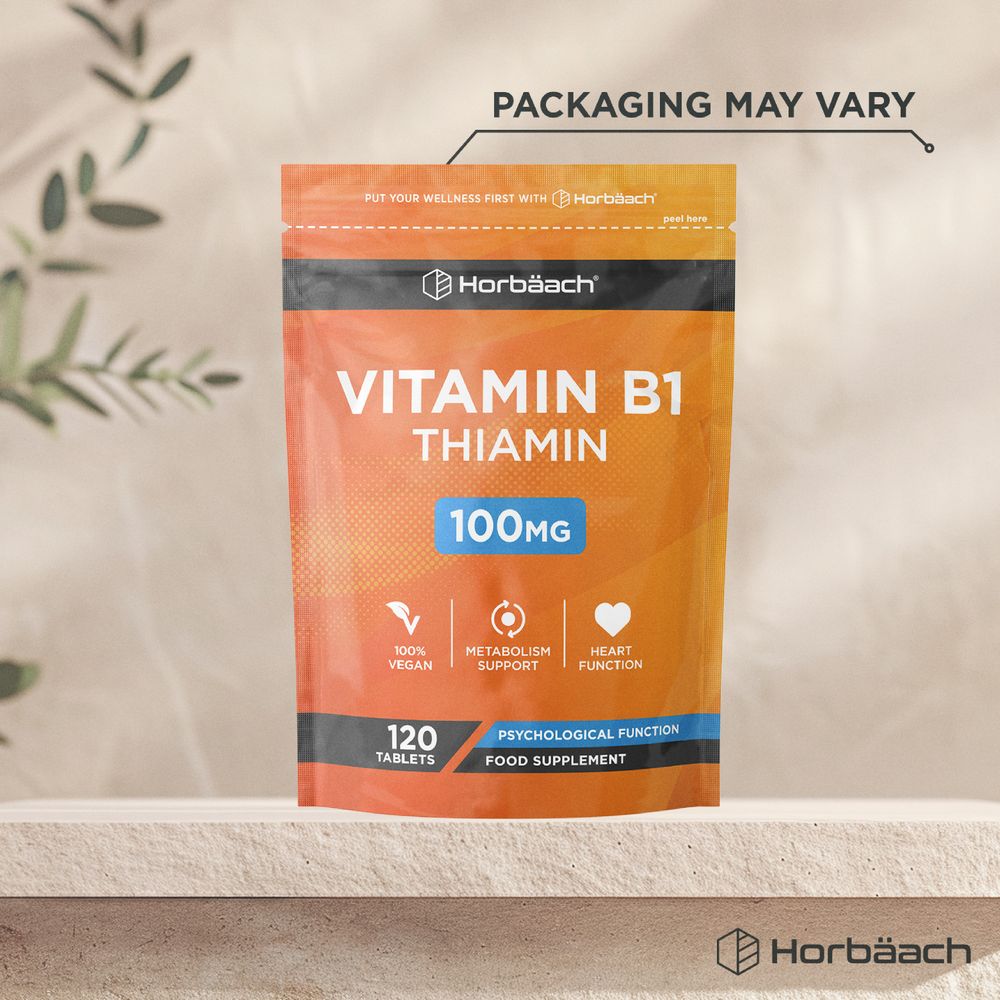 Vitamin B1 Thiamine 100 mg | 120 Tablets