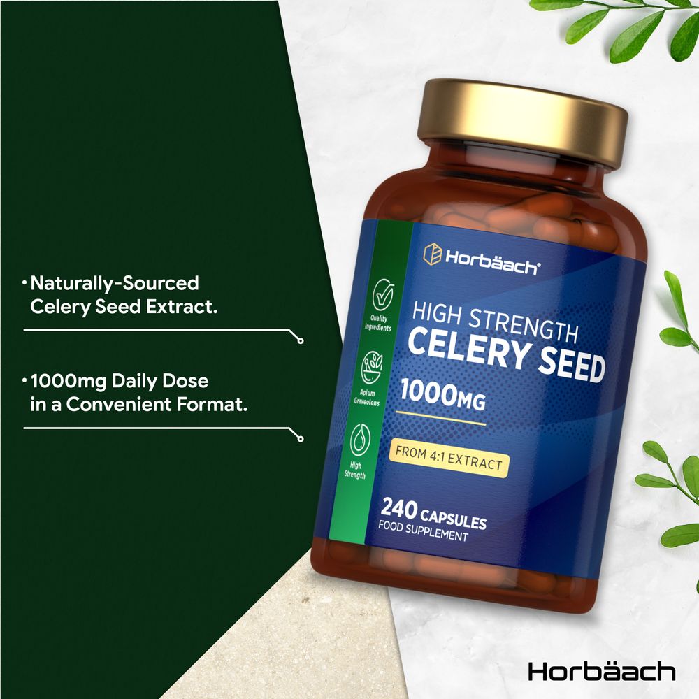 Celery Seed 1000 mg | 240 Capsules