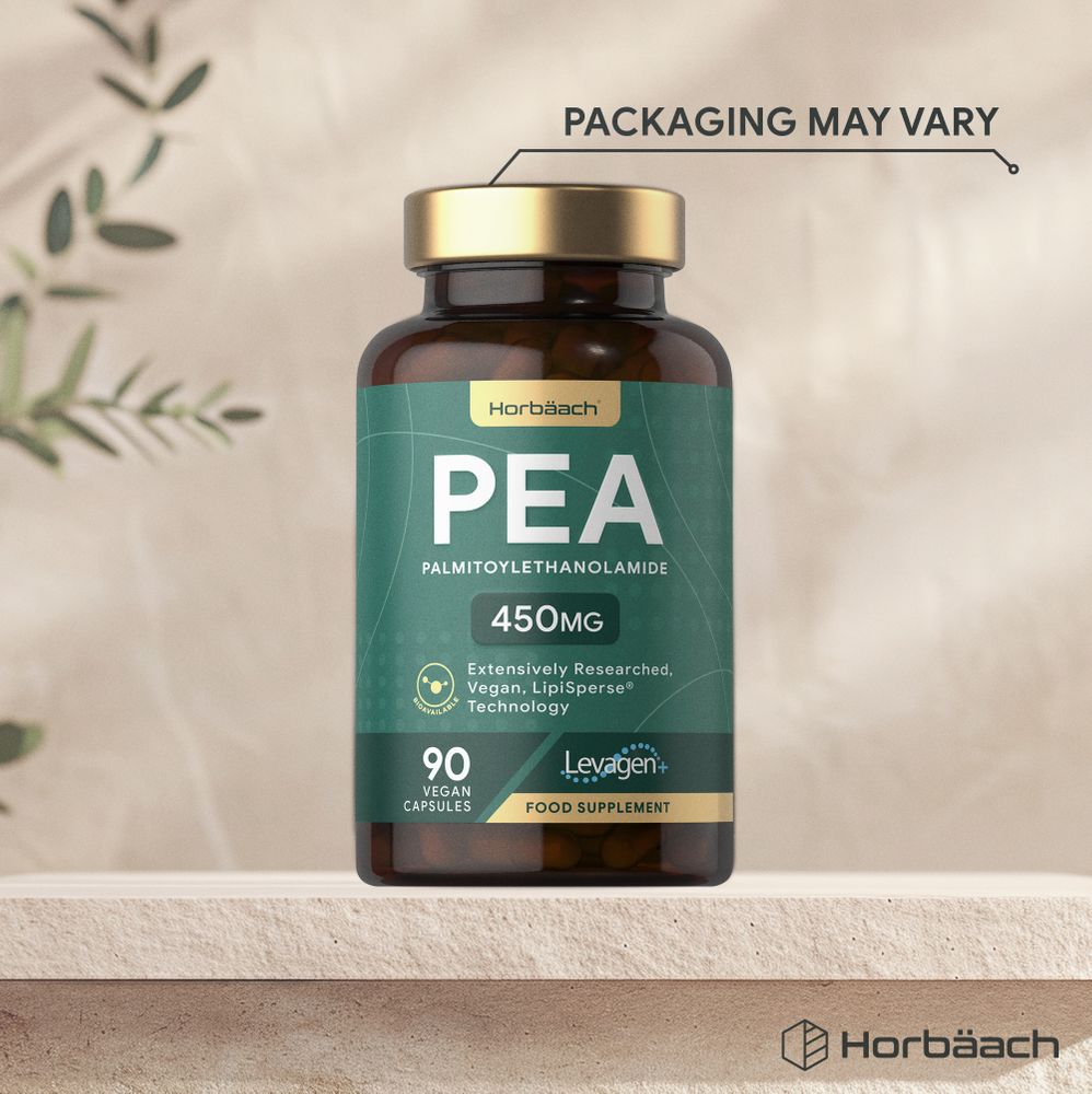 PEA Palmitoylethanolamide 450 mg | 90 Capsules