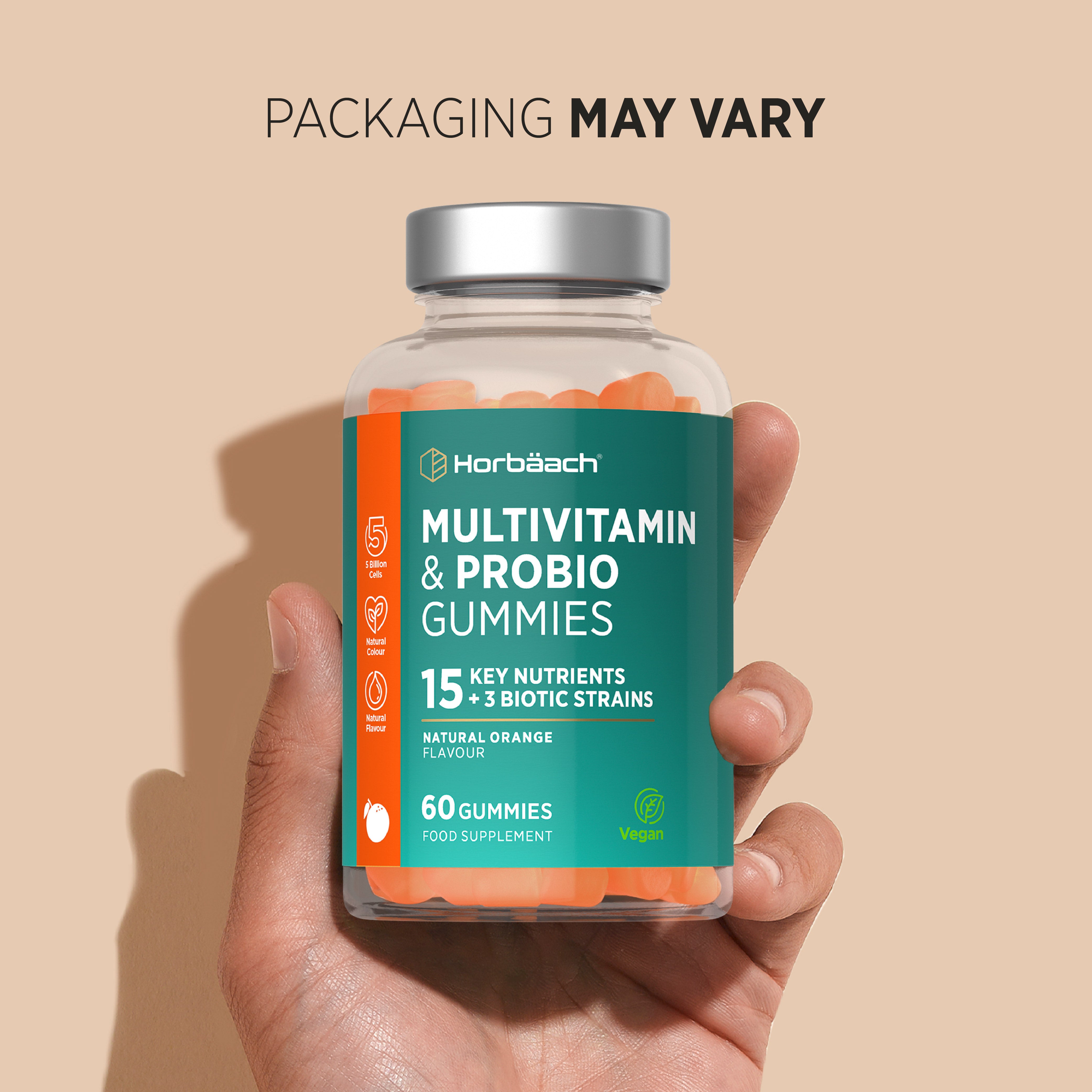 Multivitamins Probiotic for Adults | 60 Gummies