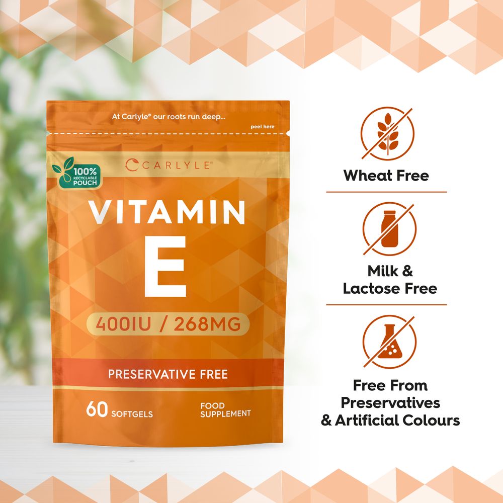 Vitamin E 400 iu | 60 Softgels