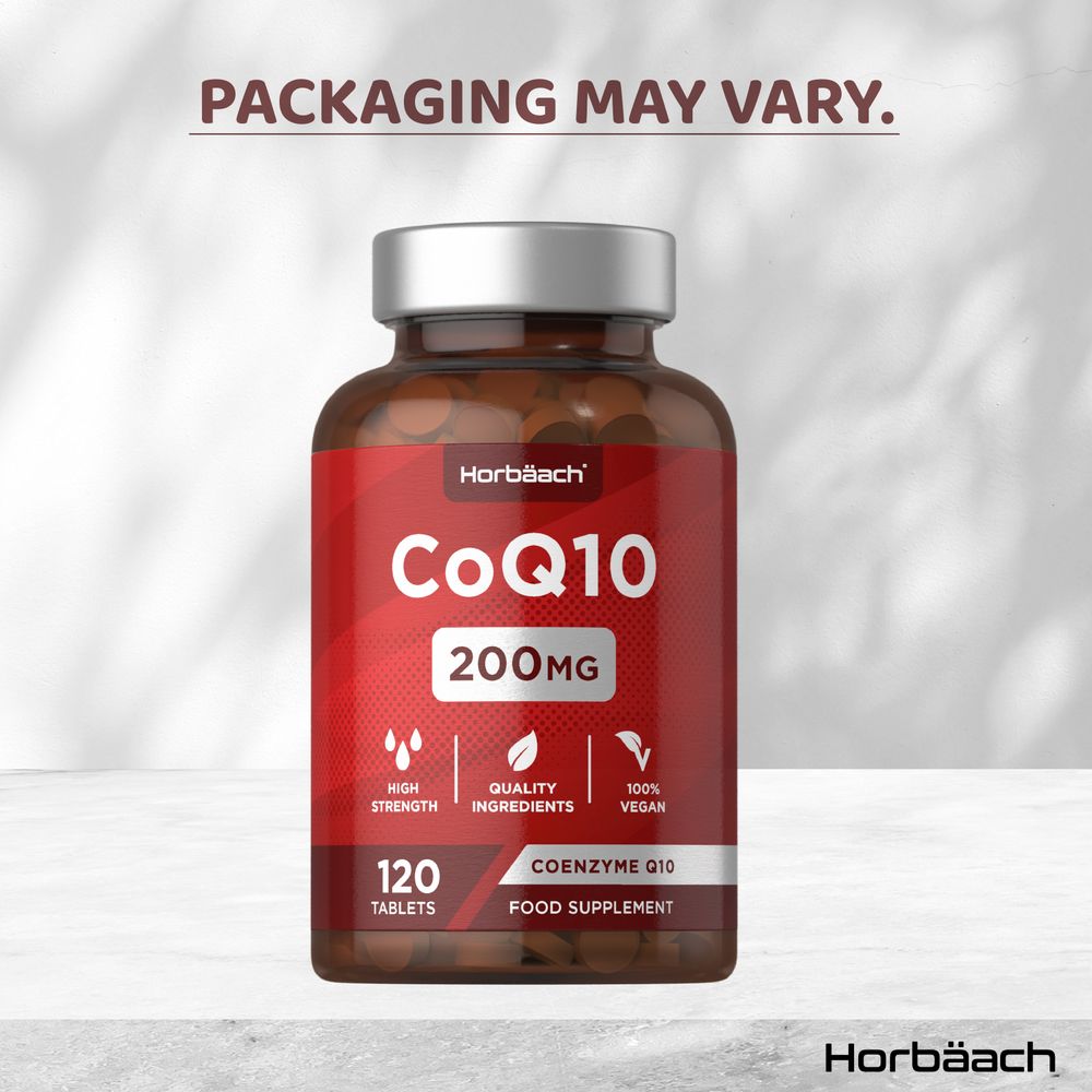 CoQ10 Coenzyme Q10 200 mg | 120 Tablets