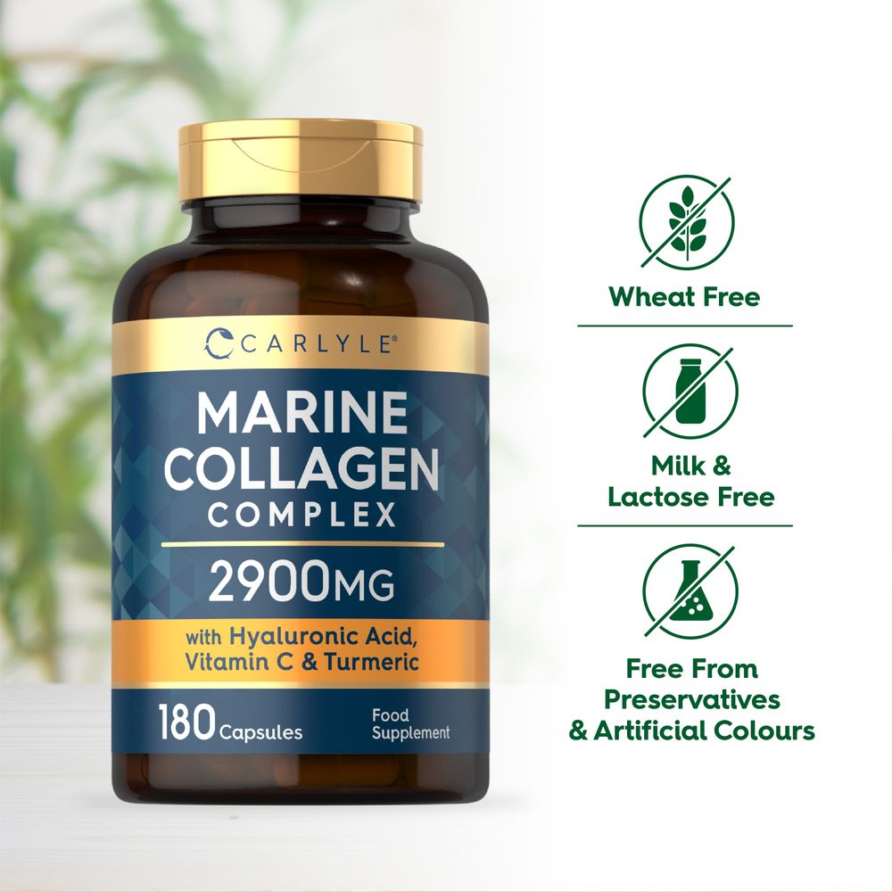 Marine Collagen Complex 2900 mg | 180 Capsules 