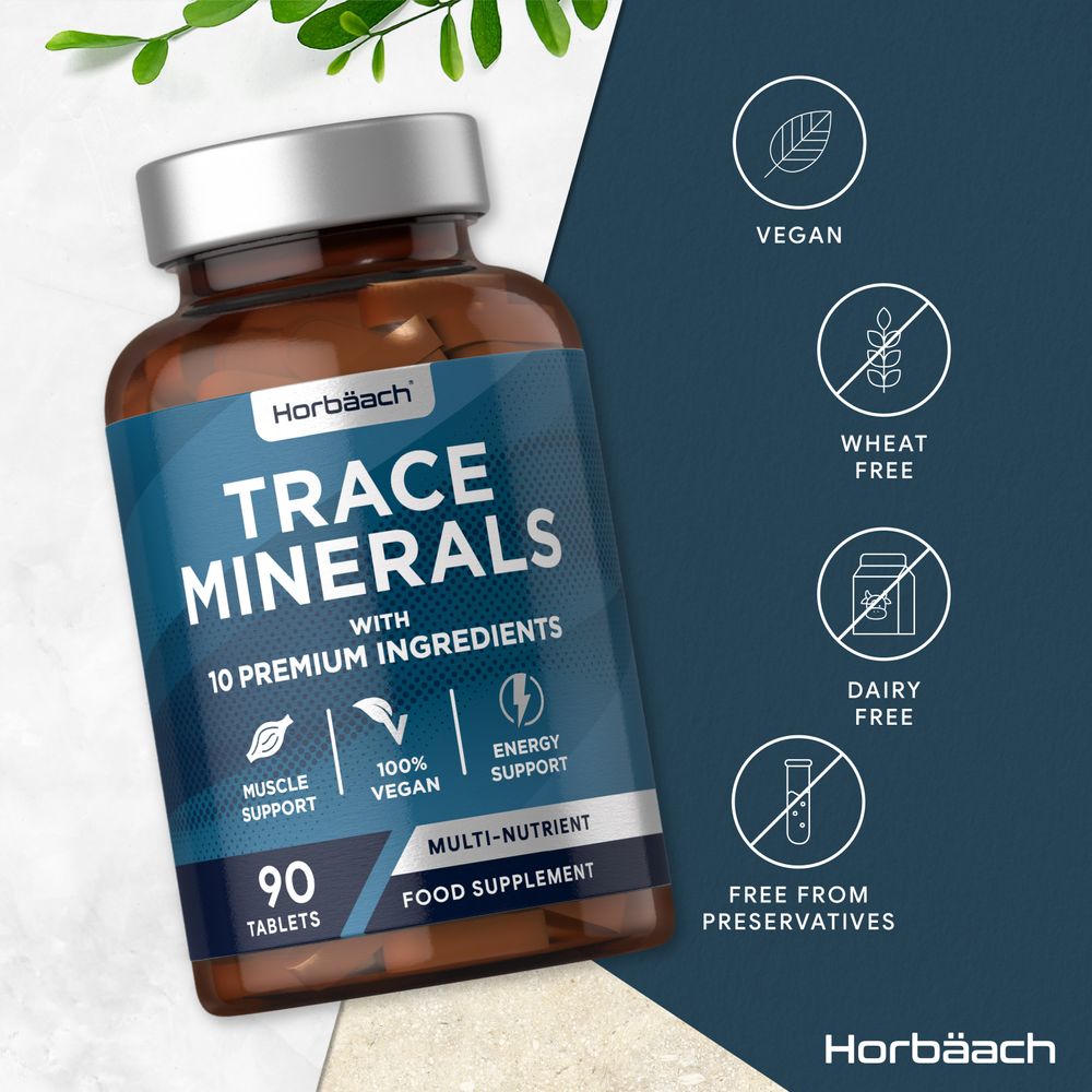 Trace Minerals | 90 Tablets