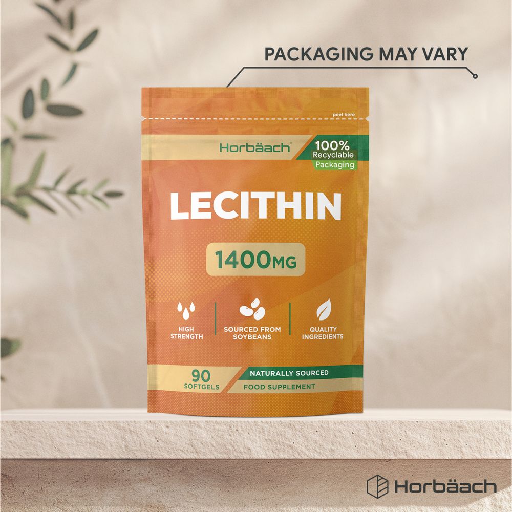 Soy Lecithin 1400 mg | 90 Softgels