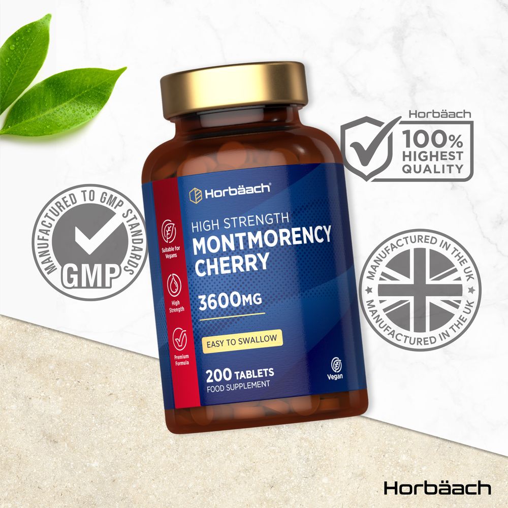 Montmorency Cherry Capsules 6400mg 200 Vegan Capsules Montmorency Cherry Capsules 6400mg 200 Vegan Capsules