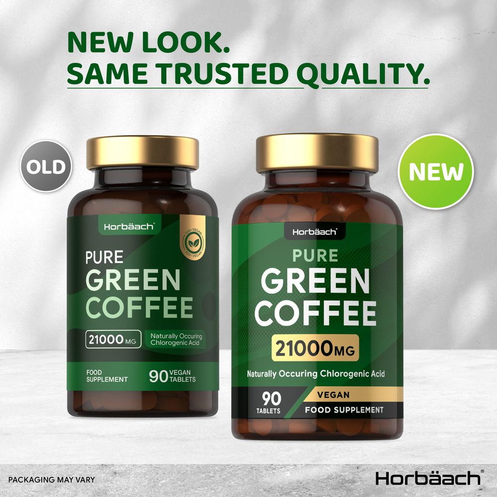 Green Coffee Bean 21,000 mg | 90 Tablets