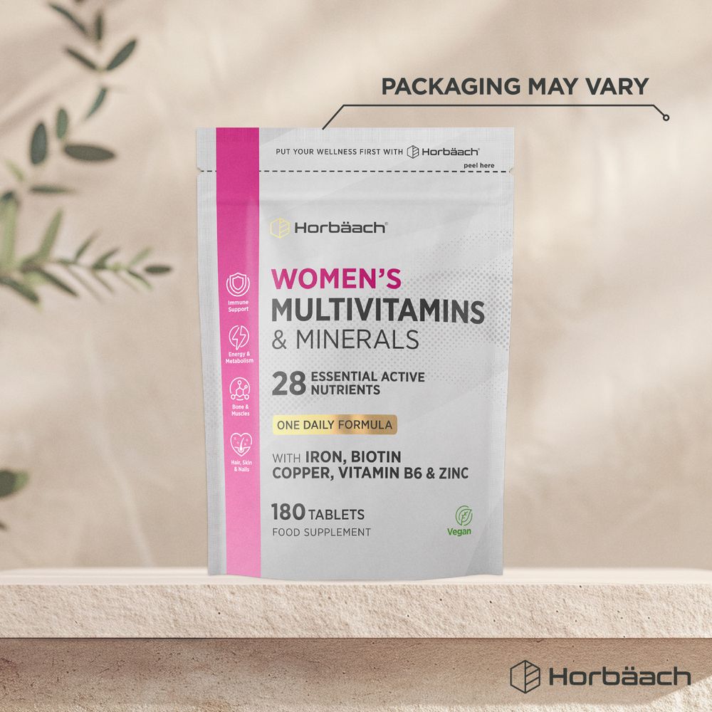 Multivitamins and Minerals for Women | 180 Tablets