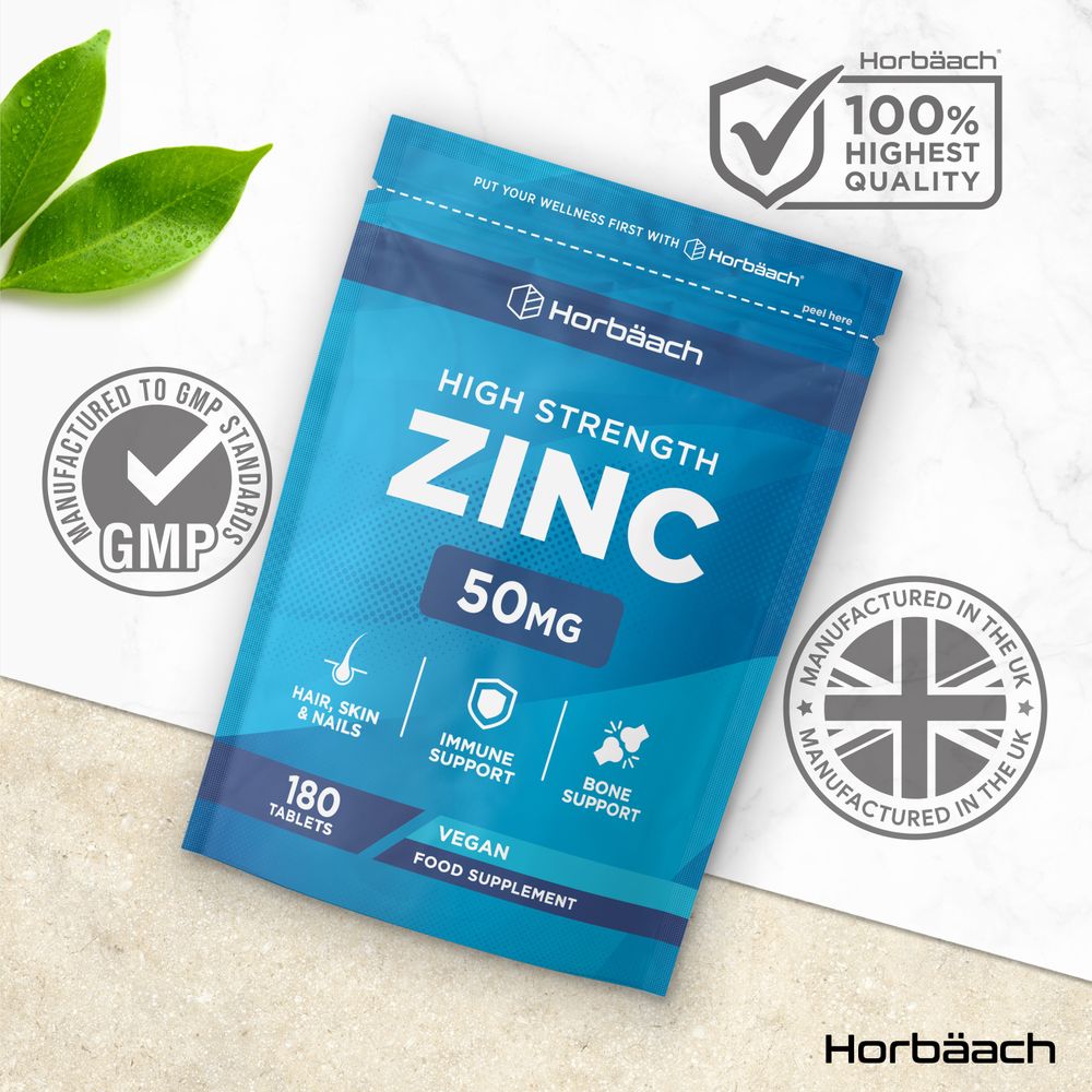 Zinc 50 mg | 180 Tablets