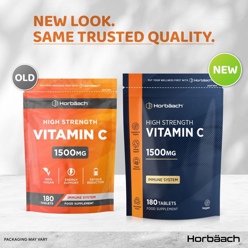Vitamin C 1500 mg  | 180 Tablets