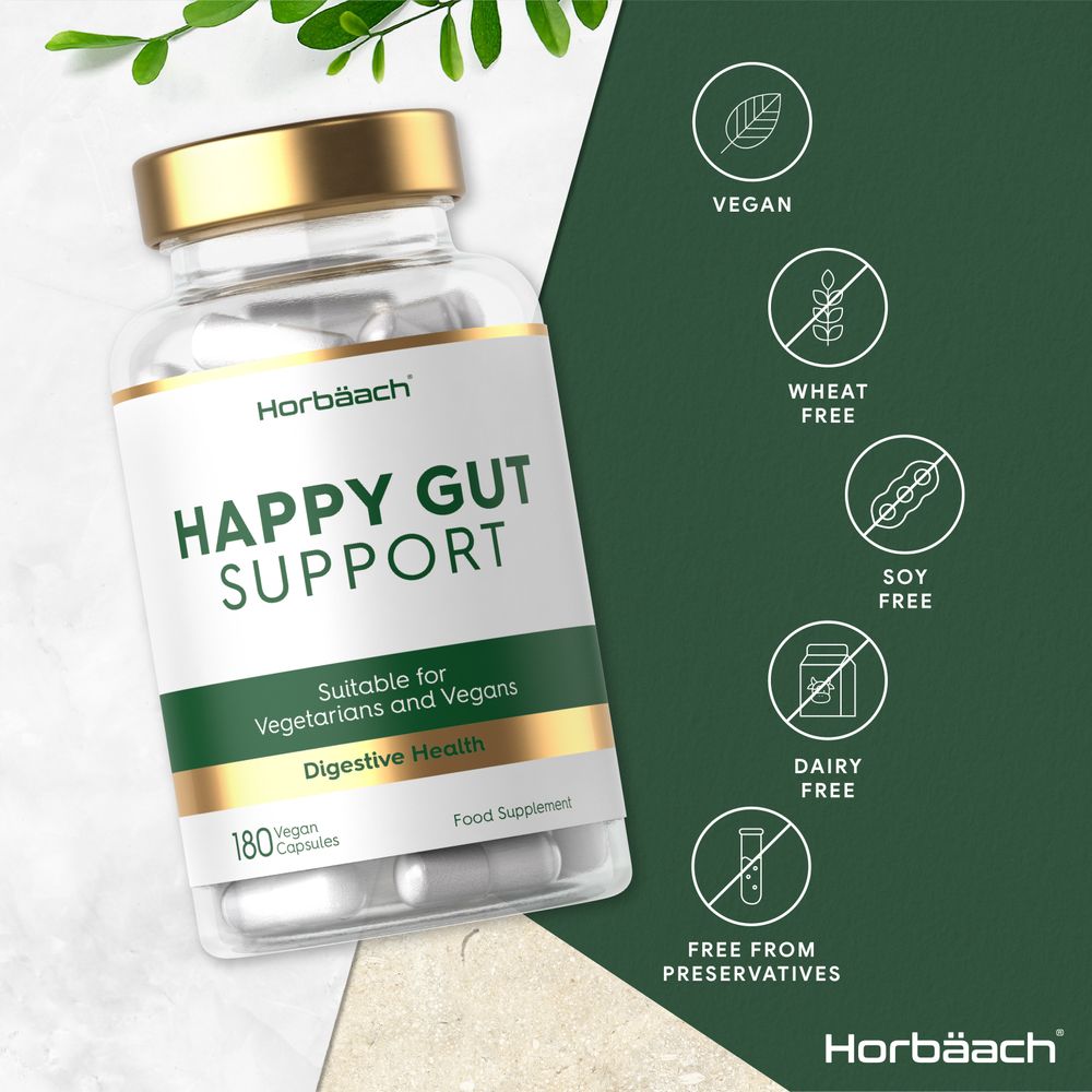 Happy Gut Support Complex | 180 Capsules