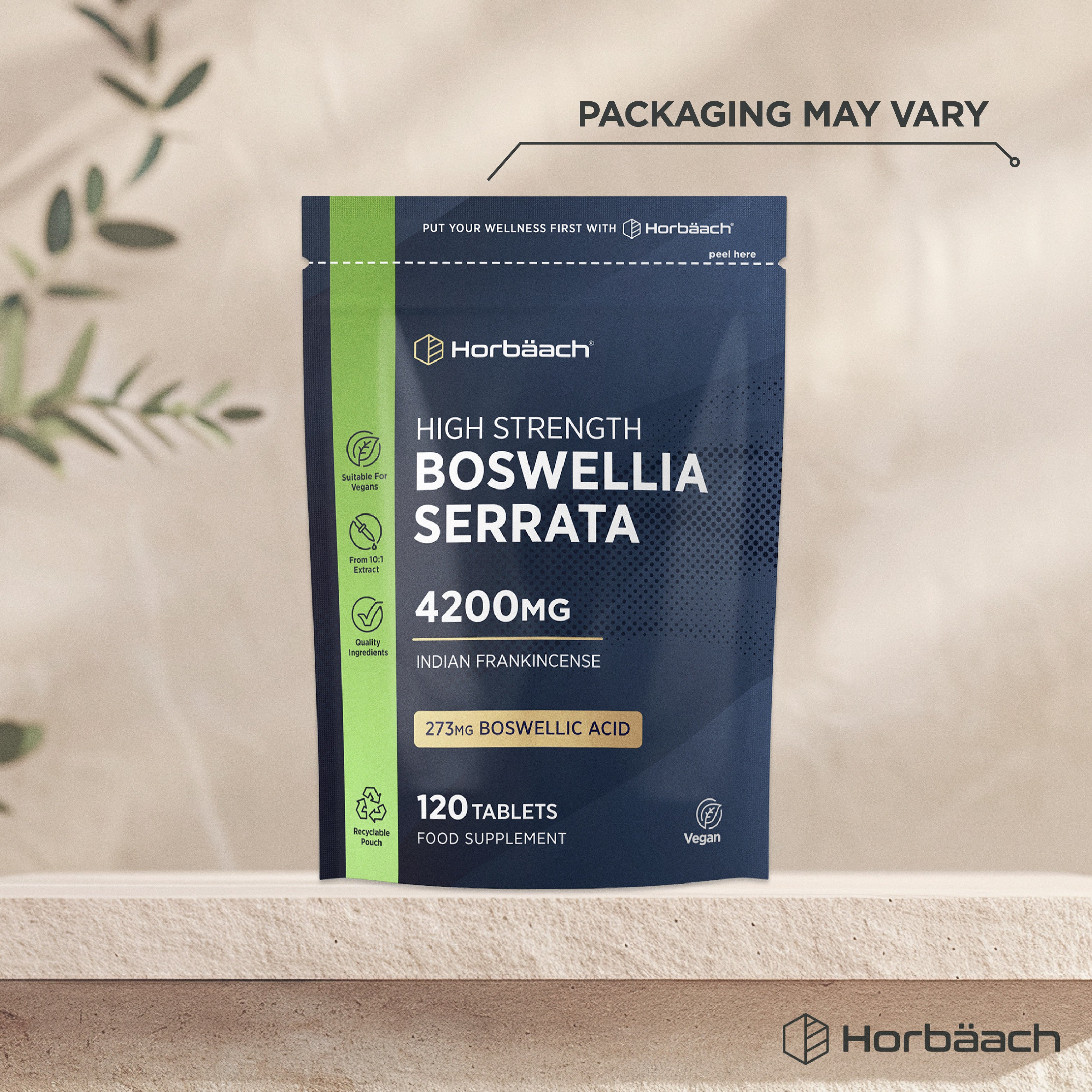 Boswellia Serrata 4200 mg with Bioperine | 120 Tablets