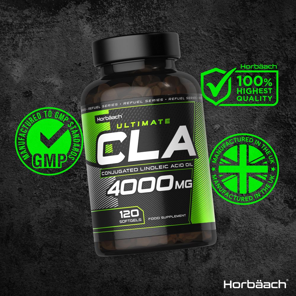 CLA Conjugated Linoleic Acid 4000 mg | 120 Softgels