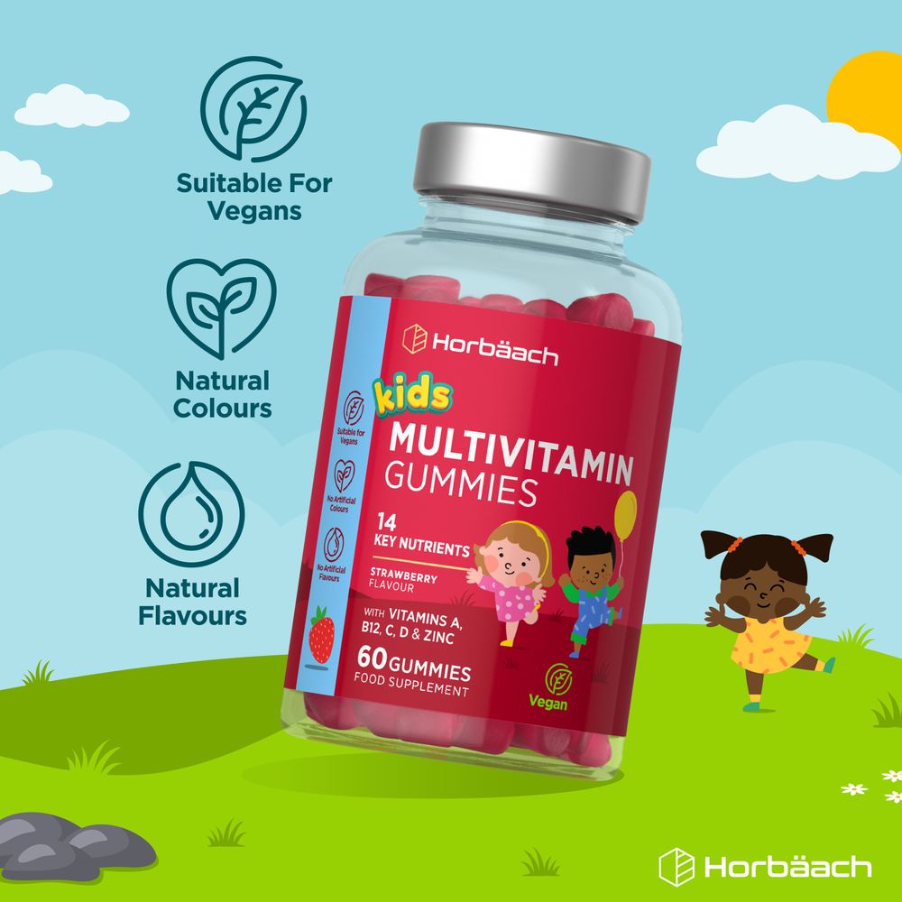 Multivitamins for Kids | 60 Gummies