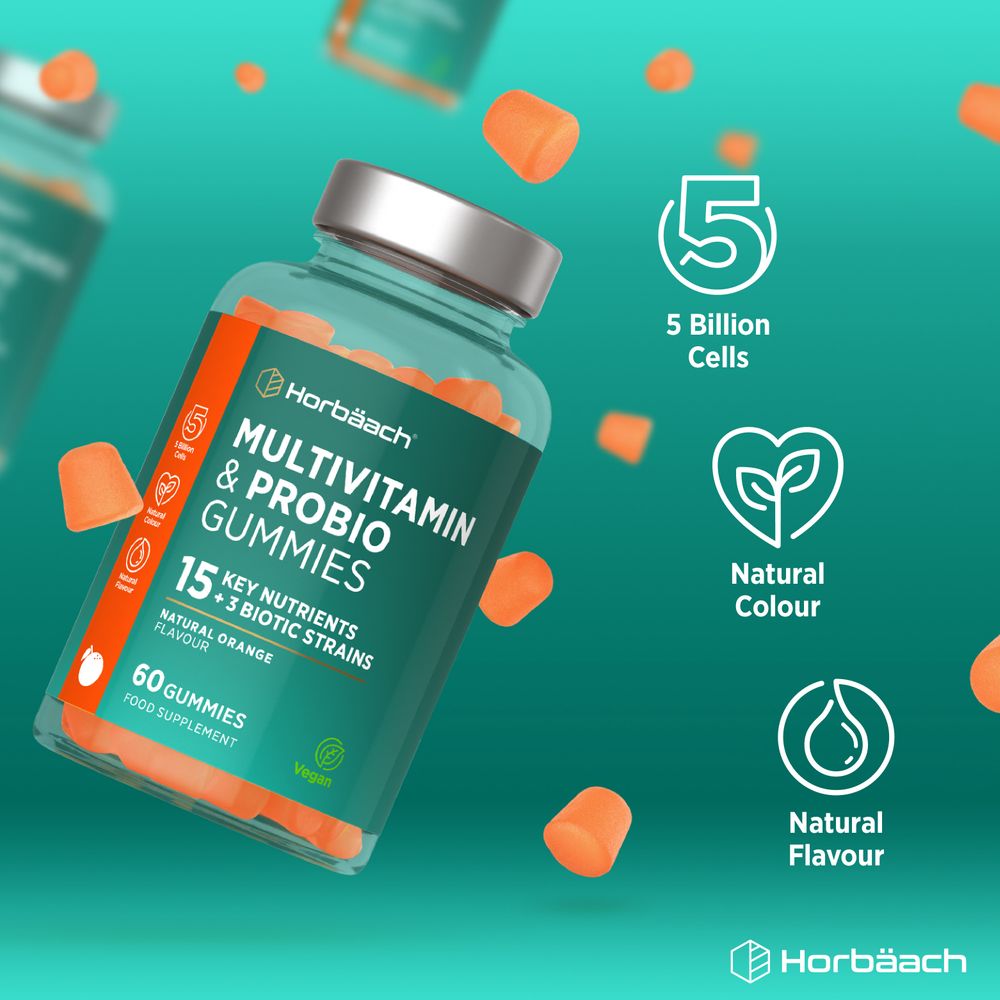 Multivitamins and Probio for Adults | 60 Gummies
