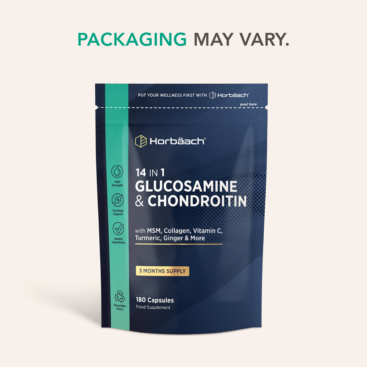 Glucosamine and Chondroitin Complex | 180 Tablets